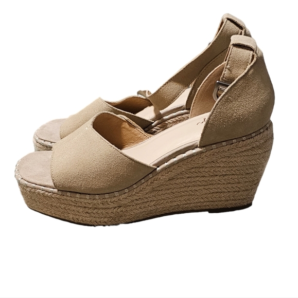 Crown Vintage Jaussie Espadrille Wedge Sandal - Picture 3 of 7